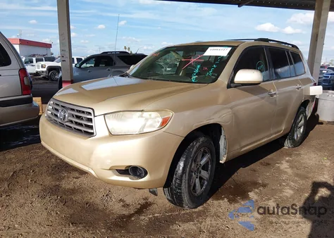2008 Toyota Highlander from USA, damaged, VIN JTEDS41A882028604
